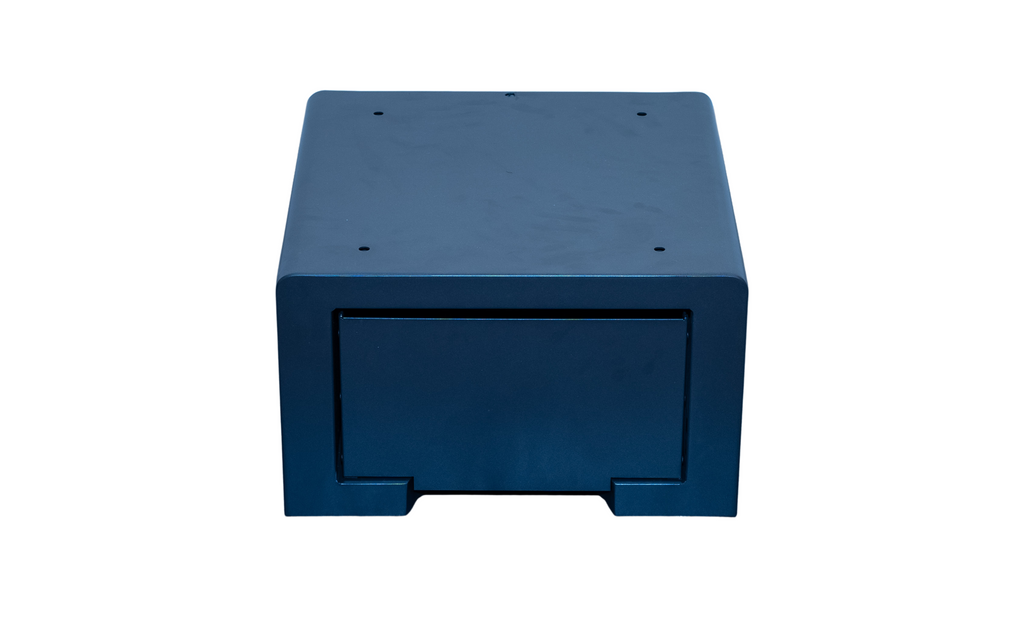 ComfortBilt Riser Stand in Charcoal color with Storage for Alpine HP40 Pellet Stoves