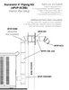 Comfortbilt/Duravent 4 inch Pellet Stove Piping Kit With 90 Elbow- Black Matte