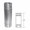 Duravent 4" x 24" PelletVent Pro Galvalume Pellet Stove Chimney Pipe 4PVP-24