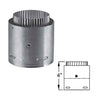 Duravent 4" PelletVent Pro Female Flex Adapter 4PVP-ADFF