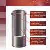 AllFuelHST Double Wall Chimney Pipe 6" x 48"