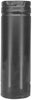 Duravent 3" x 6" Straight Length Chimney Pipe Black 3PVP-06B