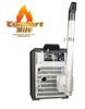 Comfortbilt/Duravent 3 inch Pellet Stove Piping Kit - Galvalume / No Elbow