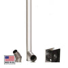 Comfortbilt/Duravent 3 inch Pellet Stove Piping Kit - Galvalume / No Elbow