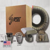 ComfortBilt HP22i Pellet Stove Insert 4-inch Flexible Piping Kit with TEE