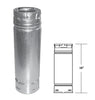 Duravent 3" x 18" Straight Length Chimney Pipe 3PVP-18