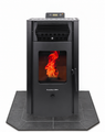 COMBO DEAL- HP50S Black Pellet Stove with 36