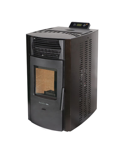 HP50 Brown Pellet Stove by Comfortbilt Modern