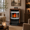 ComfortBilt HP22-SS Pellet Stove Brown Stainless Steel