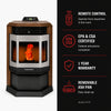 ComfortBilt HP22-SS Pellet Stove Brown Stainless Steel