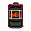 ComfortBilt HP22-SS Pellet Stove Burgundy Stainless Steel Trim