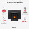 ComfortBilt HP22I Pellet Stove Fireplace Insert