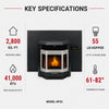 ComfortBilt HP22I-SS Pellet Stove Fireplace Insert