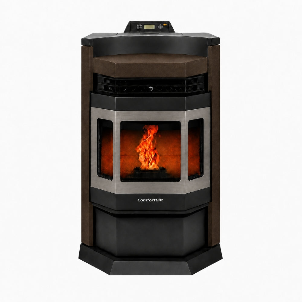 ComfortBilt HP22-N SS Pellet Stove Brown