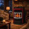 ComfortBilt HP22-N SS Pellet Stove Burgundy