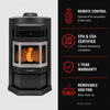ComfortBilt HP22N-Black-SS Pellet Stove