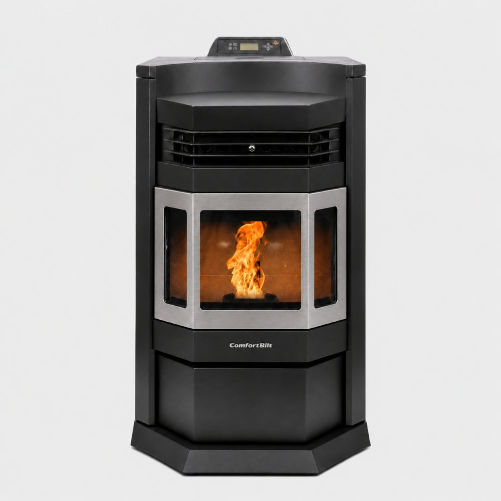ComfortBilt HP22N-Black-SS Pellet Stove
