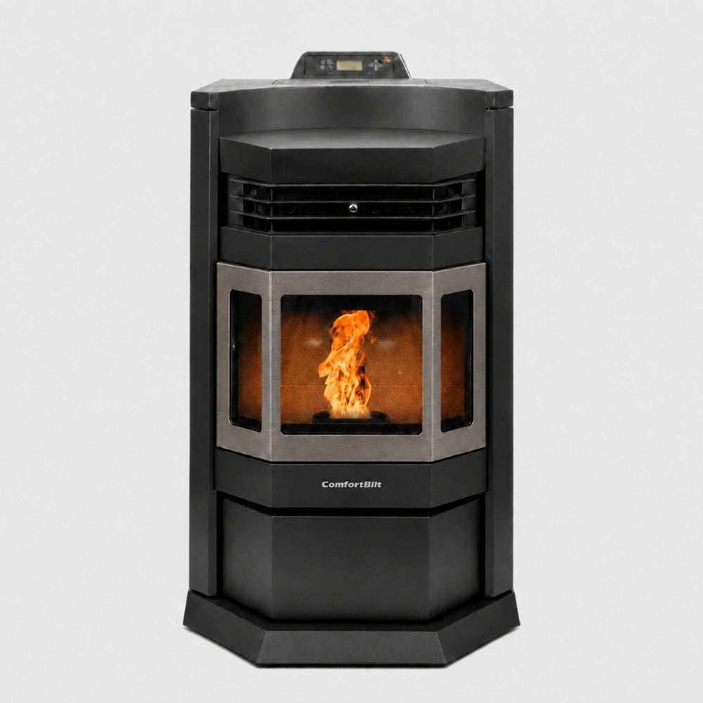 ComfortBilt HP22N-Black-SS Pellet Stove