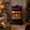 ComfortBilt HP22-N SS Pellet Stove Burgundy