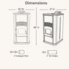 Alpine by ComfortBilt HP41 Pellet Stove