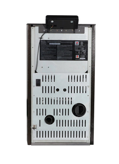 Rear View HP50 Pellet Stove by Comfortbilt