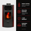 ComfortBilt HP50S Pellet Stove - Burgundy