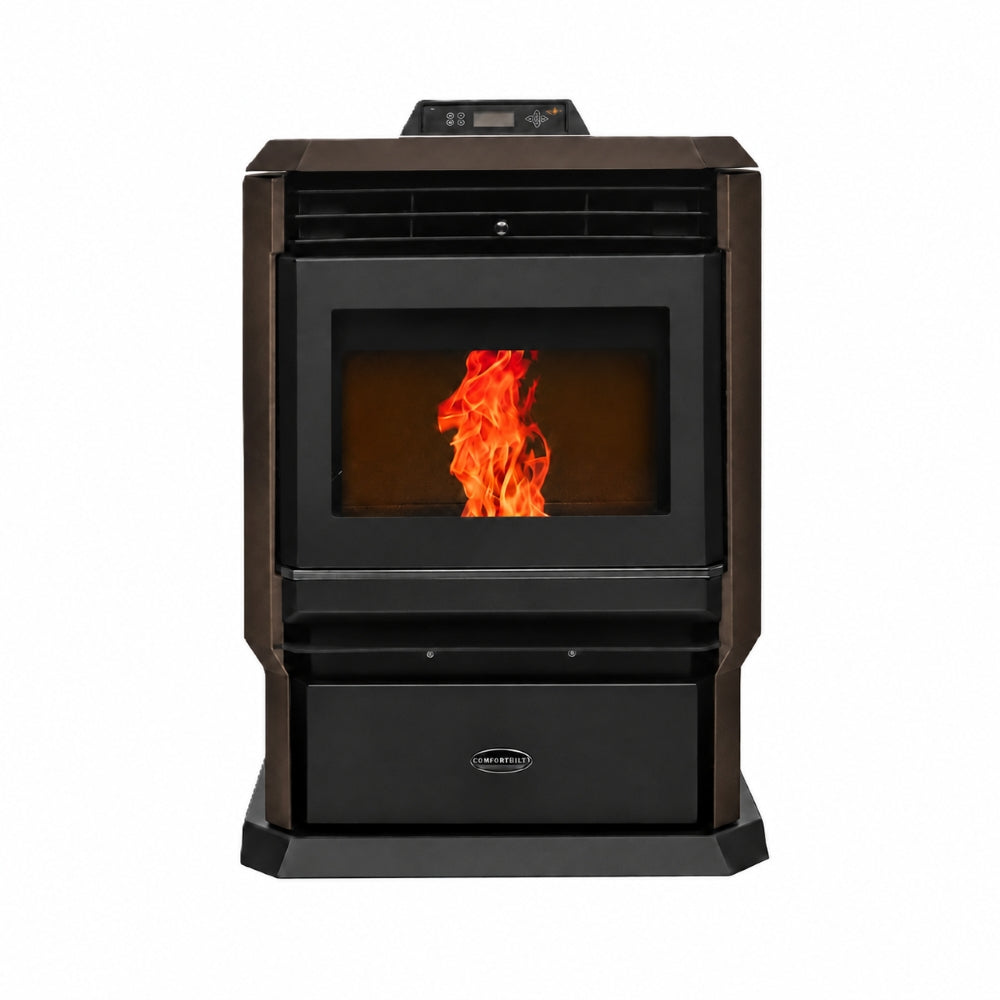 ComfortBilt HP61 Pellet Stove Dark Brown
