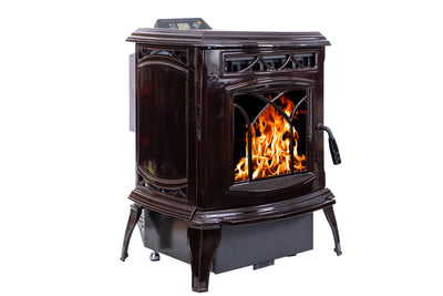 Dealer Exclusive: All-Cast HP75C Pellet Stove - Gloss Rustic Brown ($100 Reservation)