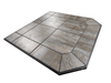 Comfortbilt 36" Standard Hearth Pad in Iron Fog - Type 2