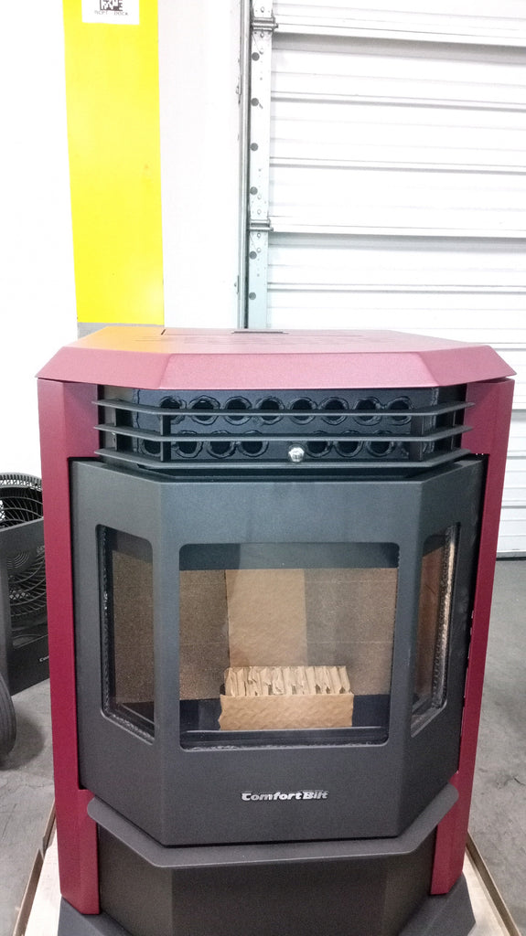 Scratch/Dent HP22 - Burgundy Pellet Stove - SD7907