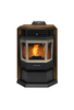 ComfortBilt HP22-SS Pellet Stove Brown Stainless Steel
