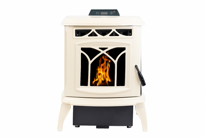 Dealer Exclusive: All-Cast HP75C Pellet Stove - Gloss Cream White ($100 Reservation)