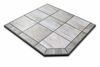 COMBO DEAL- Alpine HP41 Pellet Stove with 40" Iron Fog Corner Hearth Pad