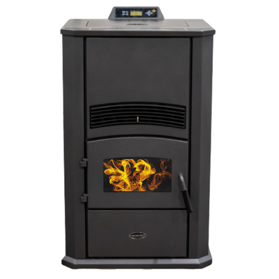 Comfortbilt HP42 Pellet Stove Alpine 3 Bag Hopper Front Fire