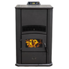 Comfortbilt HP42 Pellet Stove Alpine 3 Bag Hopper Front Fire