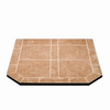 ComfortBilt Flatwall Hearth Pad for Pellet Stove or Wood Stoves - Brown Brandy
