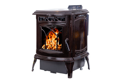 Dealer Exclusive: All-Cast HP75C Pellet Stove - Gloss Rustic Brown ($100 Reservation)