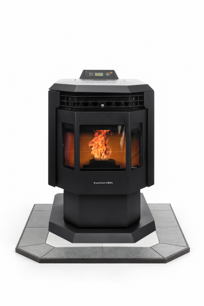 COMBO DEAL- HP21 Pellet Stove with 36" Lunar Front Hearth Pad