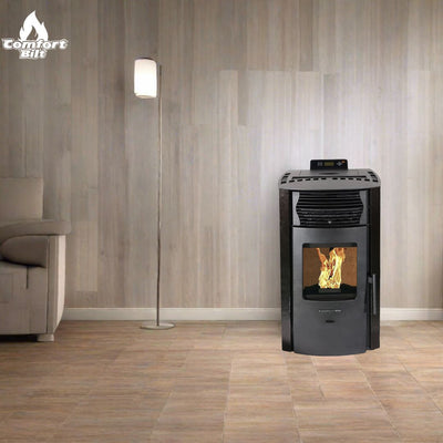 ComfortBilt HP50S Pellet Stove - Dark Brown