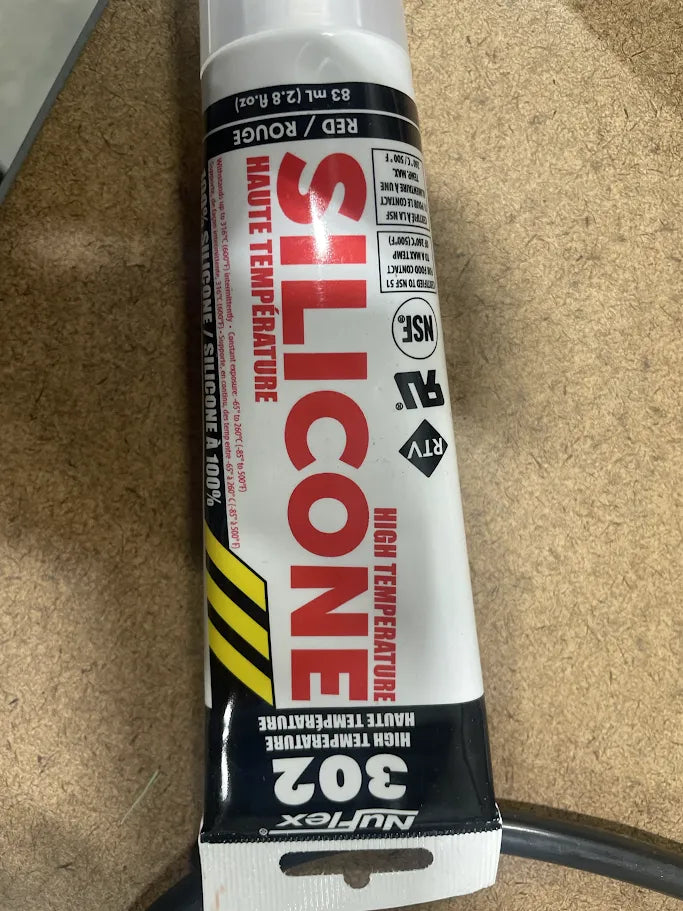 HIGH TEMP RED SILICONE