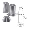 3'' PelletVent Pro Attic Insulation Shield - 3PVP-IS