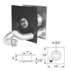 Duravent 4" PelletVent Pro Wall Thimble Air Intake Kit 4PVP-WTI