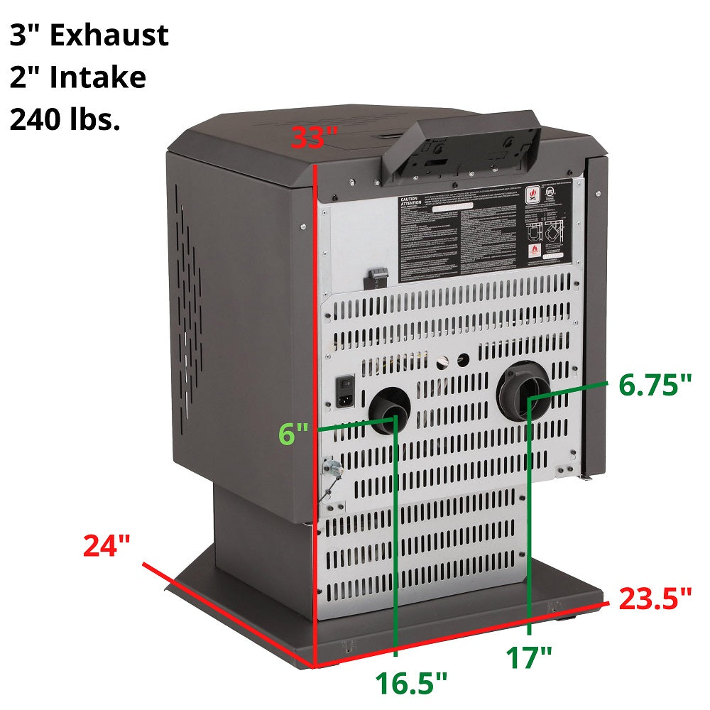 ComfortBilt HP21 Series Measurements