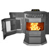 ComfortBilt HP22-SS Pellet Stove Black Stainless Steel