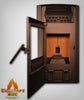 ComfortBilt HP50S Pellet Stove - Charcoal Grey/Black