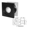 DuraVent 3 inch PelletVent Pro Wall Thimble 3PVP-WT